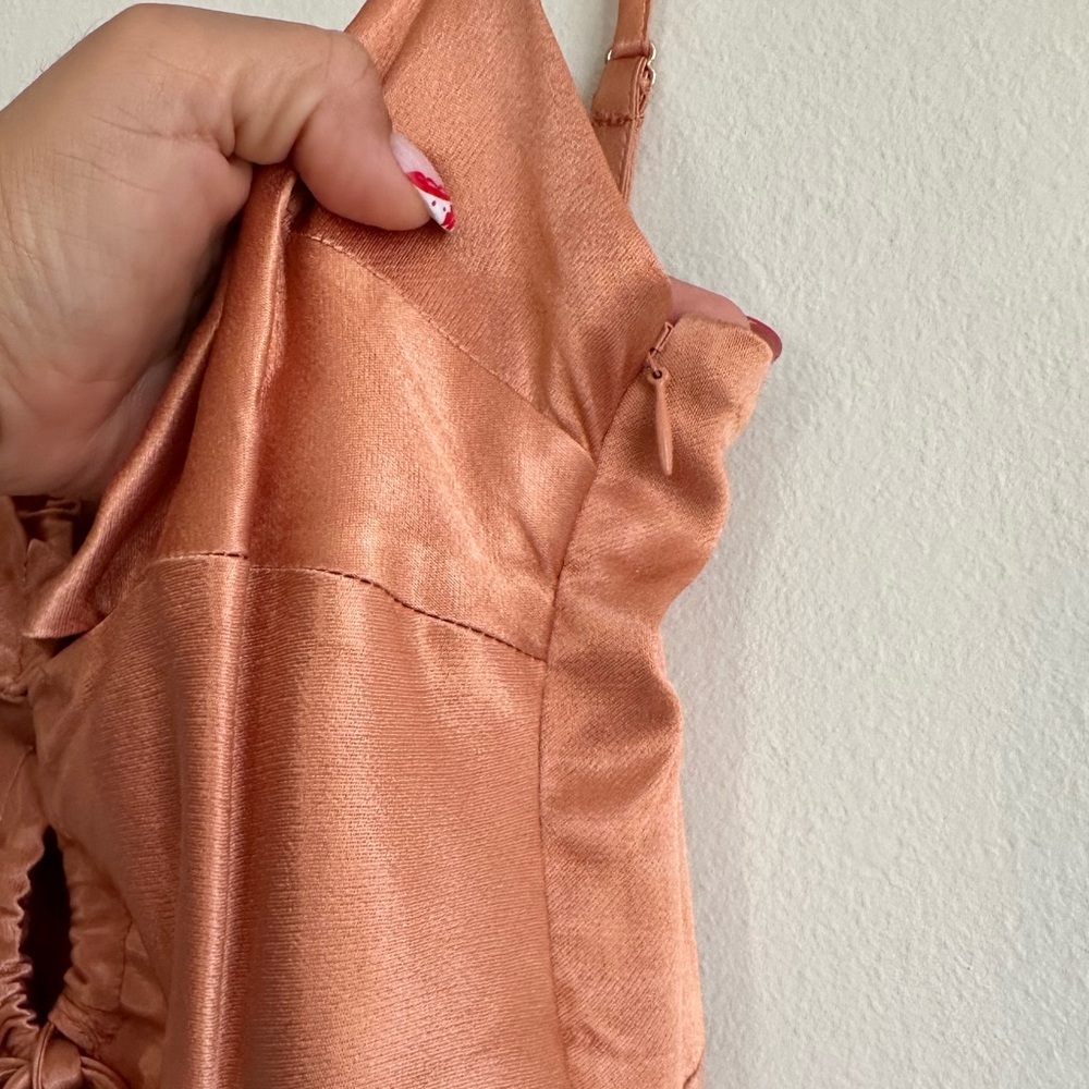 Shona Joy Eloise Lace Up Midi Dress - Picture 6 of 8
